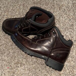 Timberland Men's Brown Leather Boots